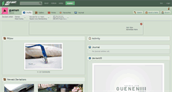 Desktop Screenshot of guenen.deviantart.com