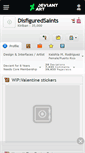 Mobile Screenshot of disfiguredsaints.deviantart.com