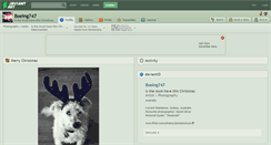 Desktop Screenshot of boeing747.deviantart.com