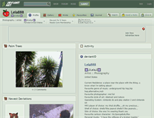 Tablet Screenshot of lela888.deviantart.com