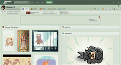 Desktop Screenshot of deena15.deviantart.com