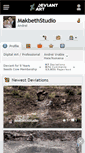 Mobile Screenshot of makbethstudio.deviantart.com