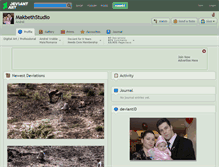Tablet Screenshot of makbethstudio.deviantart.com