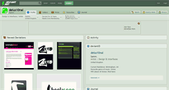 Desktop Screenshot of delus10nal.deviantart.com