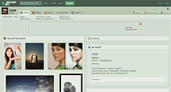 Desktop Screenshot of cusar.deviantart.com