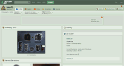 Desktop Screenshot of klen70.deviantart.com
