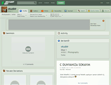 Tablet Screenshot of otuzbir.deviantart.com