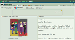 Desktop Screenshot of kimibarhonda.deviantart.com