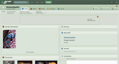 Desktop Screenshot of deluxesquishi.deviantart.com