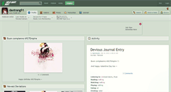 Desktop Screenshot of daotrang91.deviantart.com