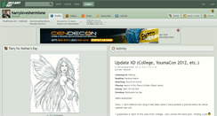 Desktop Screenshot of harryloveshermione.deviantart.com