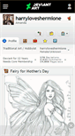 Mobile Screenshot of harryloveshermione.deviantart.com