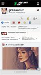 Mobile Screenshot of girlunknown.deviantart.com