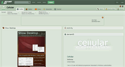 Desktop Screenshot of ceiiular.deviantart.com