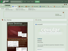 Tablet Screenshot of ceiiular.deviantart.com