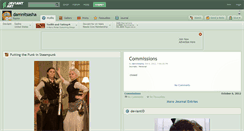 Desktop Screenshot of damnitsasha.deviantart.com