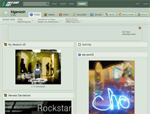 Tablet Screenshot of kigamesh.deviantart.com