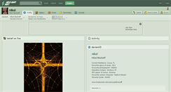 Desktop Screenshot of nikol.deviantart.com