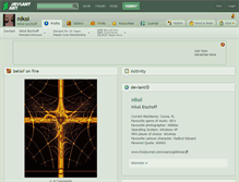 Tablet Screenshot of nikol.deviantart.com