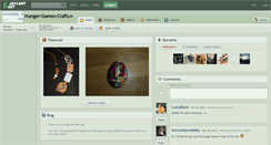 Desktop Screenshot of hunger-games-crafts.deviantart.com