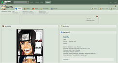 Desktop Screenshot of kurrifu.deviantart.com
