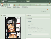 Tablet Screenshot of kurrifu.deviantart.com