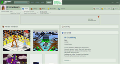 Desktop Screenshot of mr-crumbbley.deviantart.com
