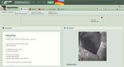 Desktop Screenshot of hippiehebe.deviantart.com