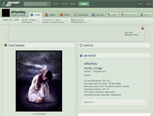 Tablet Screenshot of drherbey.deviantart.com
