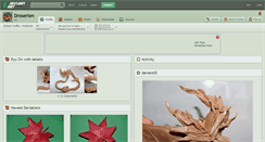 Desktop Screenshot of droserion.deviantart.com