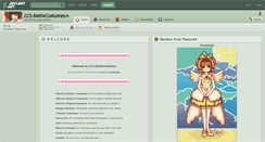 Desktop Screenshot of ccs-battlecostumes.deviantart.com