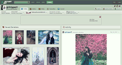 Desktop Screenshot of girltripped.deviantart.com