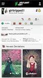 Mobile Screenshot of girltripped.deviantart.com