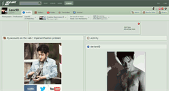 Desktop Screenshot of leox90.deviantart.com