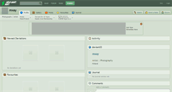 Desktop Screenshot of mxay.deviantart.com