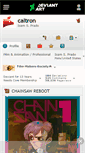 Mobile Screenshot of caltron.deviantart.com