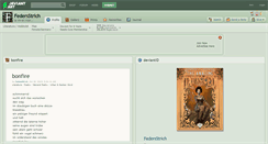 Desktop Screenshot of federsstrich.deviantart.com