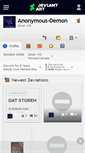 Mobile Screenshot of anonymous-demon.deviantart.com