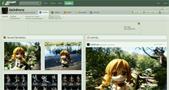Desktop Screenshot of daoldhorse.deviantart.com