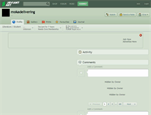 Tablet Screenshot of mokadelivering.deviantart.com