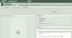 Desktop Screenshot of comicalchaos.deviantart.com