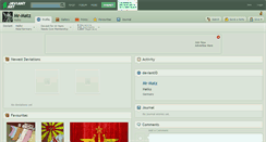 Desktop Screenshot of mr-matz.deviantart.com