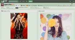 Desktop Screenshot of megancoffey.deviantart.com