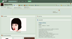 Desktop Screenshot of 0riginal-shiinto.deviantart.com