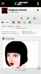 Mobile Screenshot of 0riginal-shiinto.deviantart.com