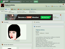 Tablet Screenshot of 0riginal-shiinto.deviantart.com