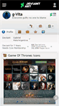 Mobile Screenshot of g-vita.deviantart.com