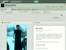Tablet Screenshot of coronaronshear.deviantart.com