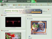 Tablet Screenshot of alfa.deviantart.com