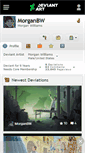 Mobile Screenshot of morganbw.deviantart.com